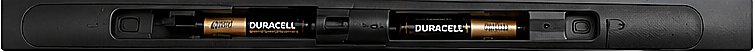 Keyboard battery compartment