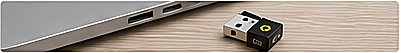 Compact wireless USB receiver